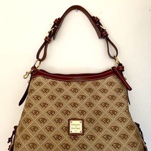 Dooney and Burke Signature Hobo Bag